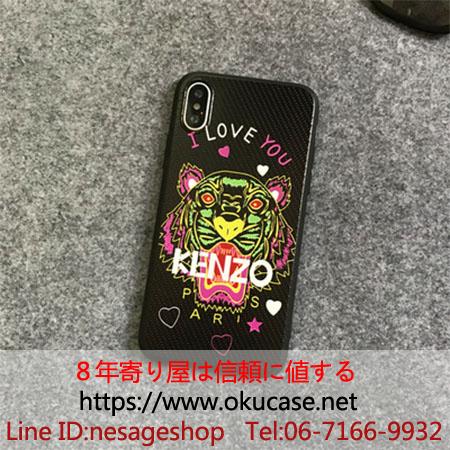 KENZO iphoneXケース 可愛い 衝撃
