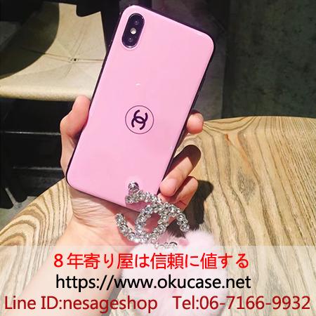 セレブ愛用 chanel iphone8カバー ピンク