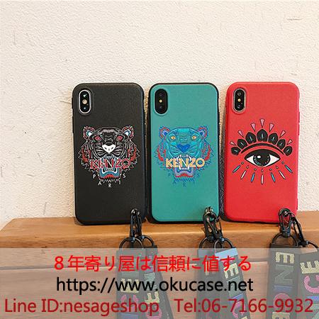 ケンゾー iPhoneXケース 虎