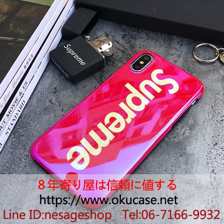 supreme iphone8/7plusケース カップル用 衝撃
