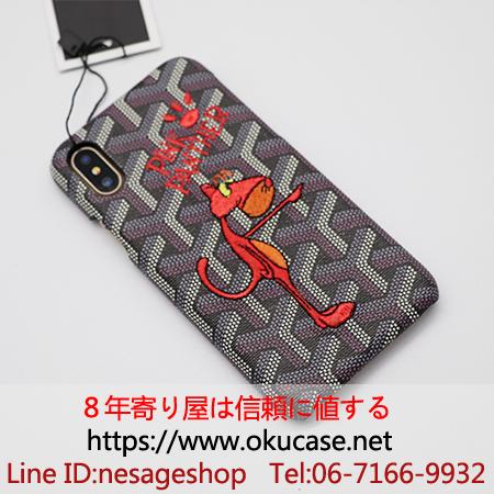 ゴヤール ピンク・パンサー コラボ iPhone8ケース