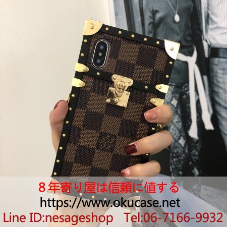 LV iPhone 8/9ケース ダミエ