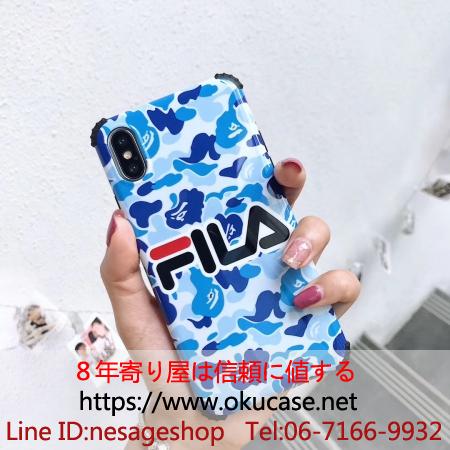 アイフォン xケース 韓国ブランド FILA