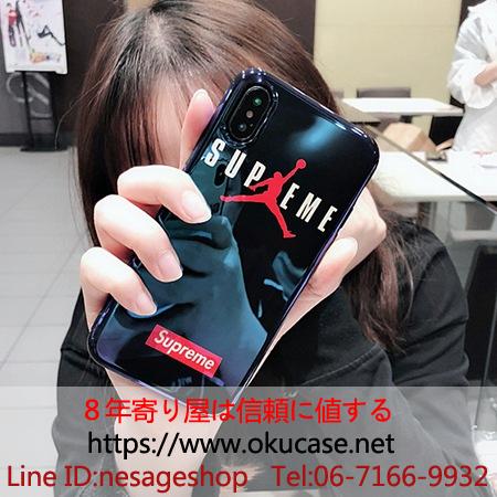 SUPREME JORDAN iphone8plus カバー オシャレ