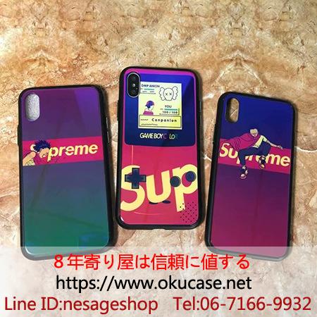 パロディ風 iPhone XSケース supreme