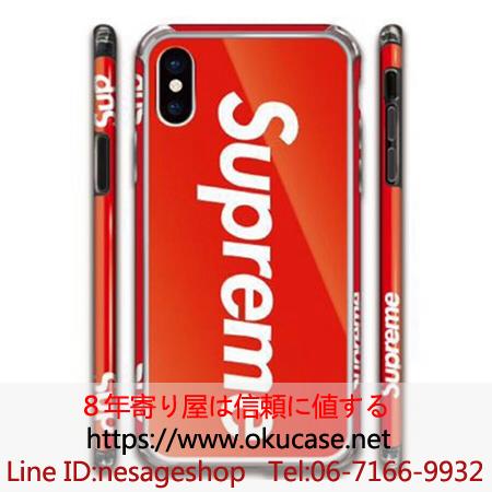 アイフォンXS MAXカバー Supreme 人気