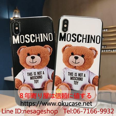 モスキーノ iPHONE11 PROケース クマ