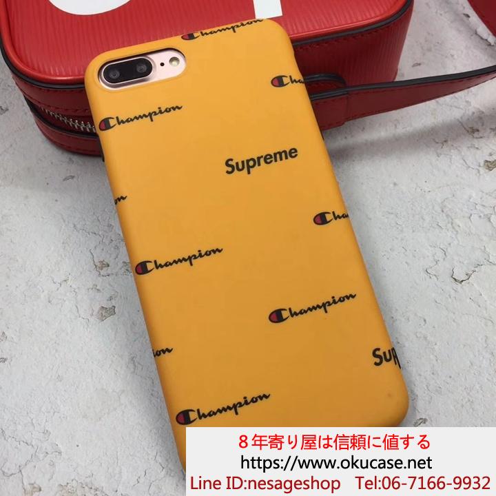 シュプリームチャンピオン iphoneX ケース