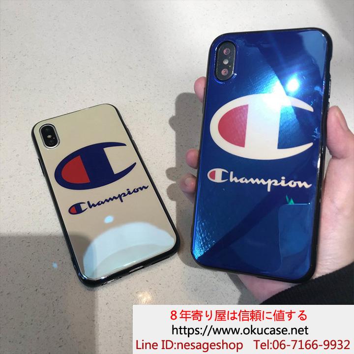 オシャレ Champion iPhone Xケース