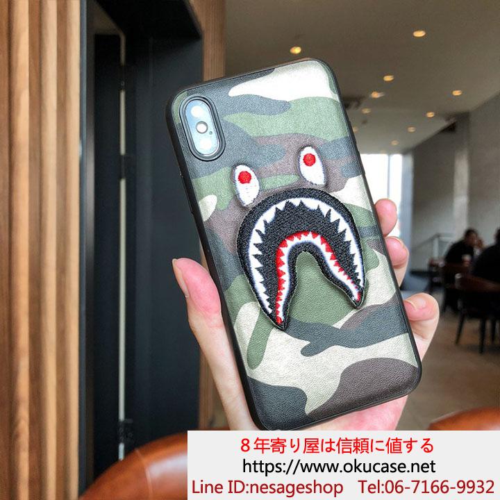 アイフォン8 カバー ベイプ サメ
