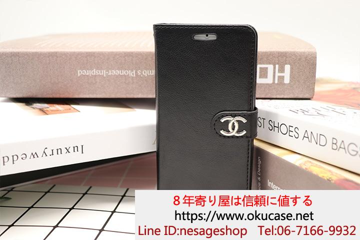 iPhoneX/8Plus手帳ケース Chanel