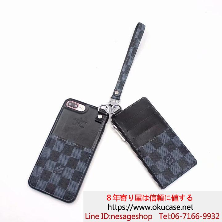 LV iphone8 アイフォン8プラス カバー 財布付き