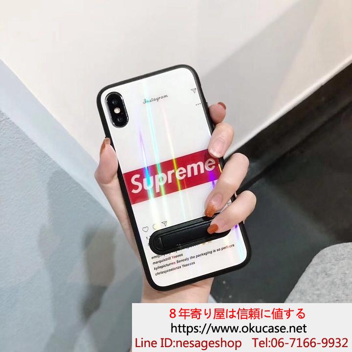 SUPREME iPhoneX iPhone8 カバー 個性