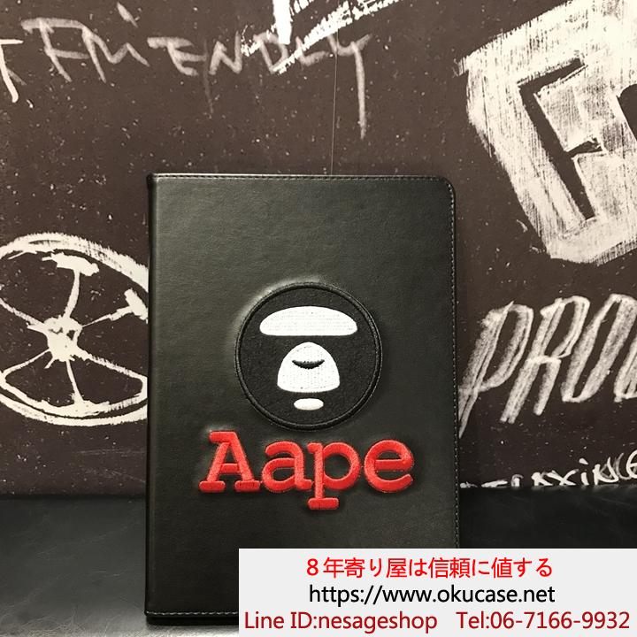 ブランド iPad Air/Air2 手帳ケース aape