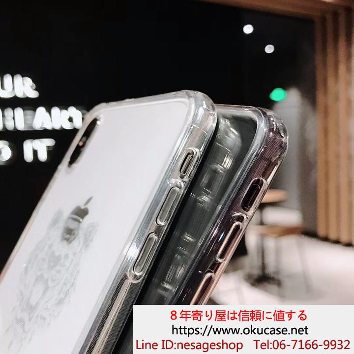 背面ガラス iPhoneXr/X/8カバー ケンゾー