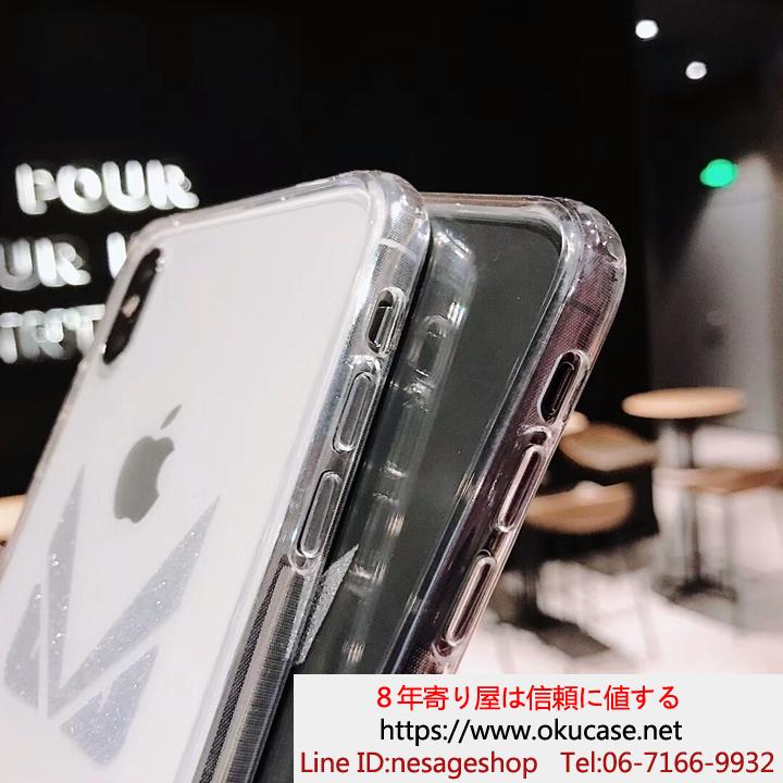 フェンディ iPhoneテン ケース 透明