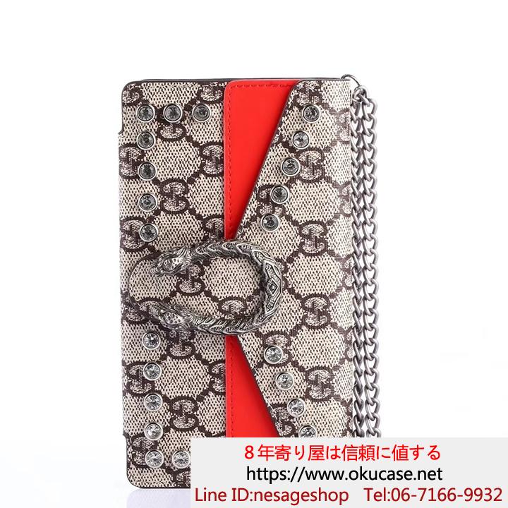 iPhone11 PROケース GUCCI チェーン
