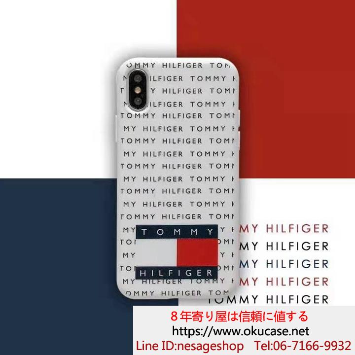 トミーヒルフィガー iPhoneX/XSケース超人気