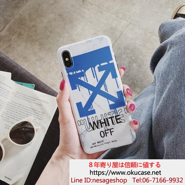 大人気 iphoneXR/XSカバー OFF-WHITE