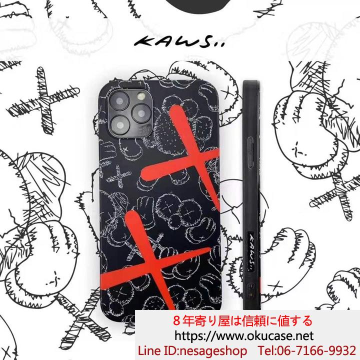 パロディ風 iPhone11 Pro Maxカバー KAWS