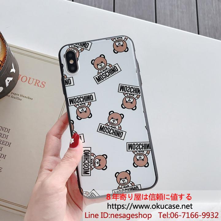 可愛いクマ iPhone 11ケース moschino