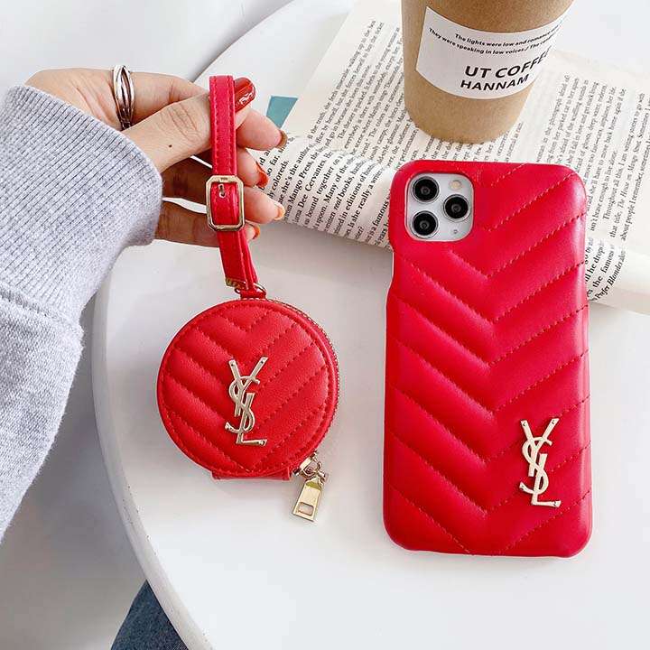 YSL AirPodsケース付き iPhone12ケース