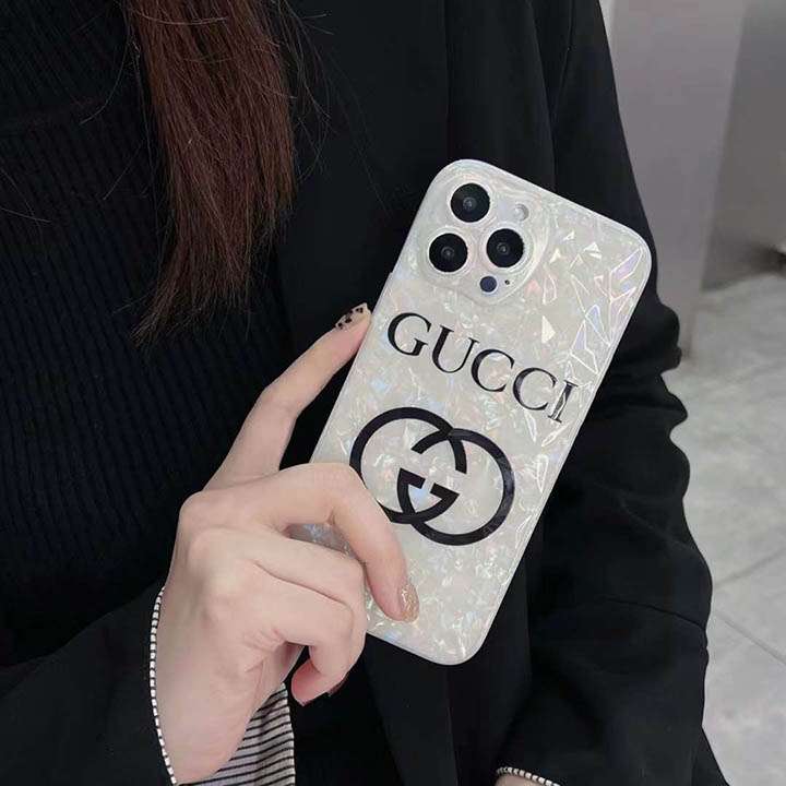 白黒Gucci アイフォーン12 mini/12Pro携帯ケース