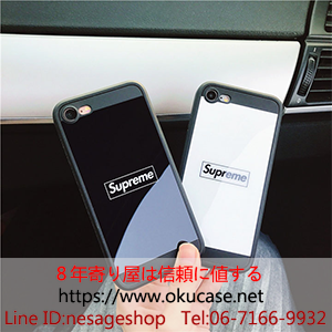 supreme iphone11/11 proケース ミラー