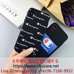 iphone8ケース チャンピオン 個性ブランド