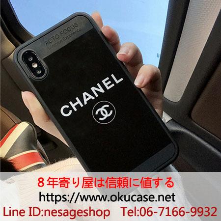 CHANELセール iPhonexカバー ミラー シャネル iphoneX ジャケットケース セレブ愛用