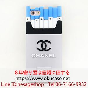 タバコ型 パロディ iphone7 シャネルケース