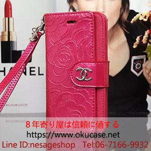 chanel iphone7plus ブランドカバー 濃いピンク