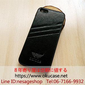 ブラック iphone8plus アディダス