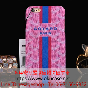 ピンク ゴヤール iphone8カバー