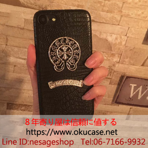 クロムハーツ iphone6splusケース ブラック