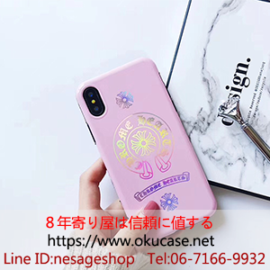 iphone8 スマホケース リング付き ピンク