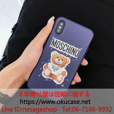 iPhoneXR ソフトケース モスキーノ