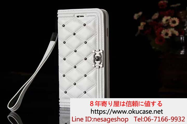 ミラー付き iphone6sPLUS携帯カバー chanel