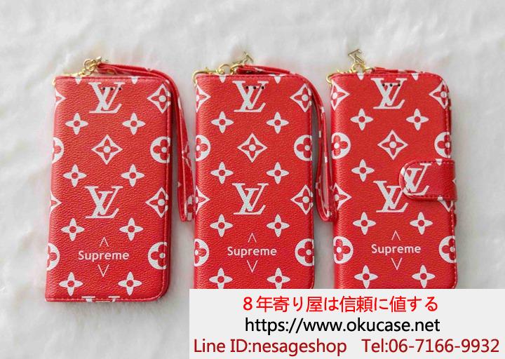 LV x SUPREME iphone8手帳ケース