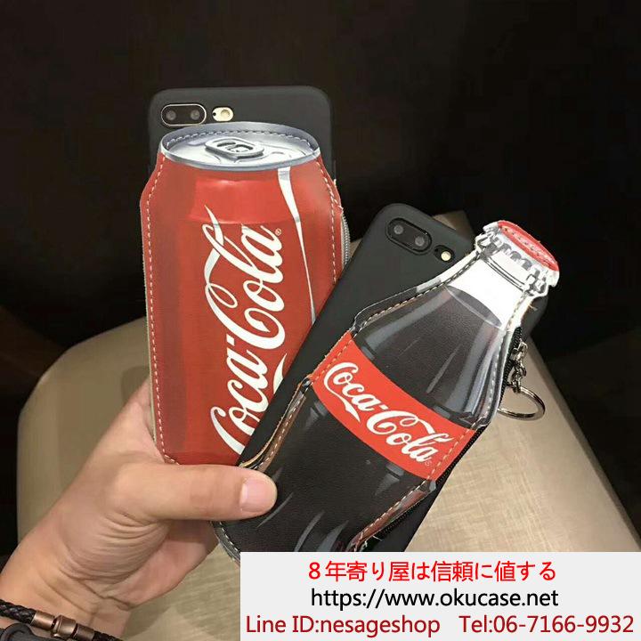 iPhone8可愛いケース コカ・コーラ