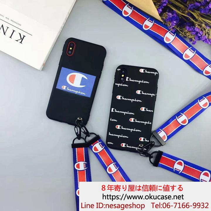 チャンピオン iphone8ケース 個性ブランド