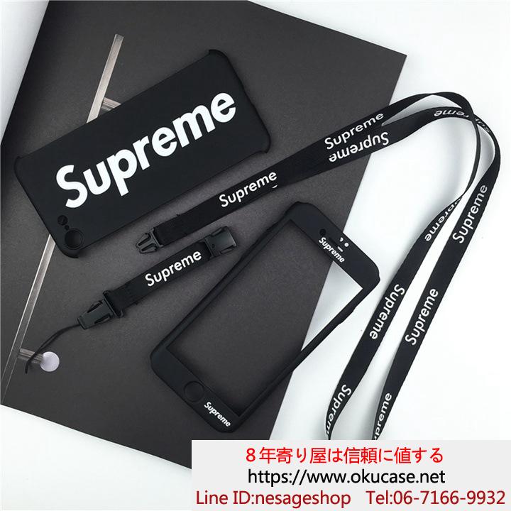 Supreme iphone8/7ケース ブラック
