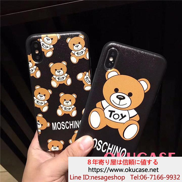 iPhone 8 9熊ケース Moschino