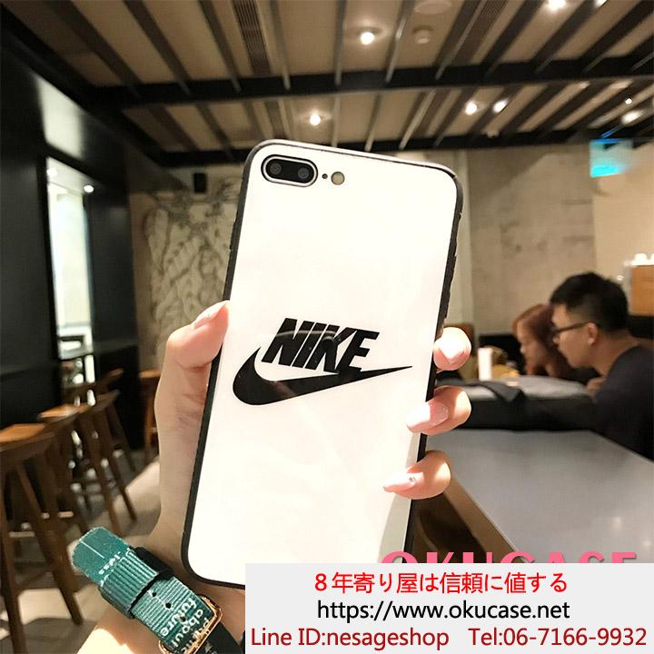 NIKE iPhone XRケース ガラス背面